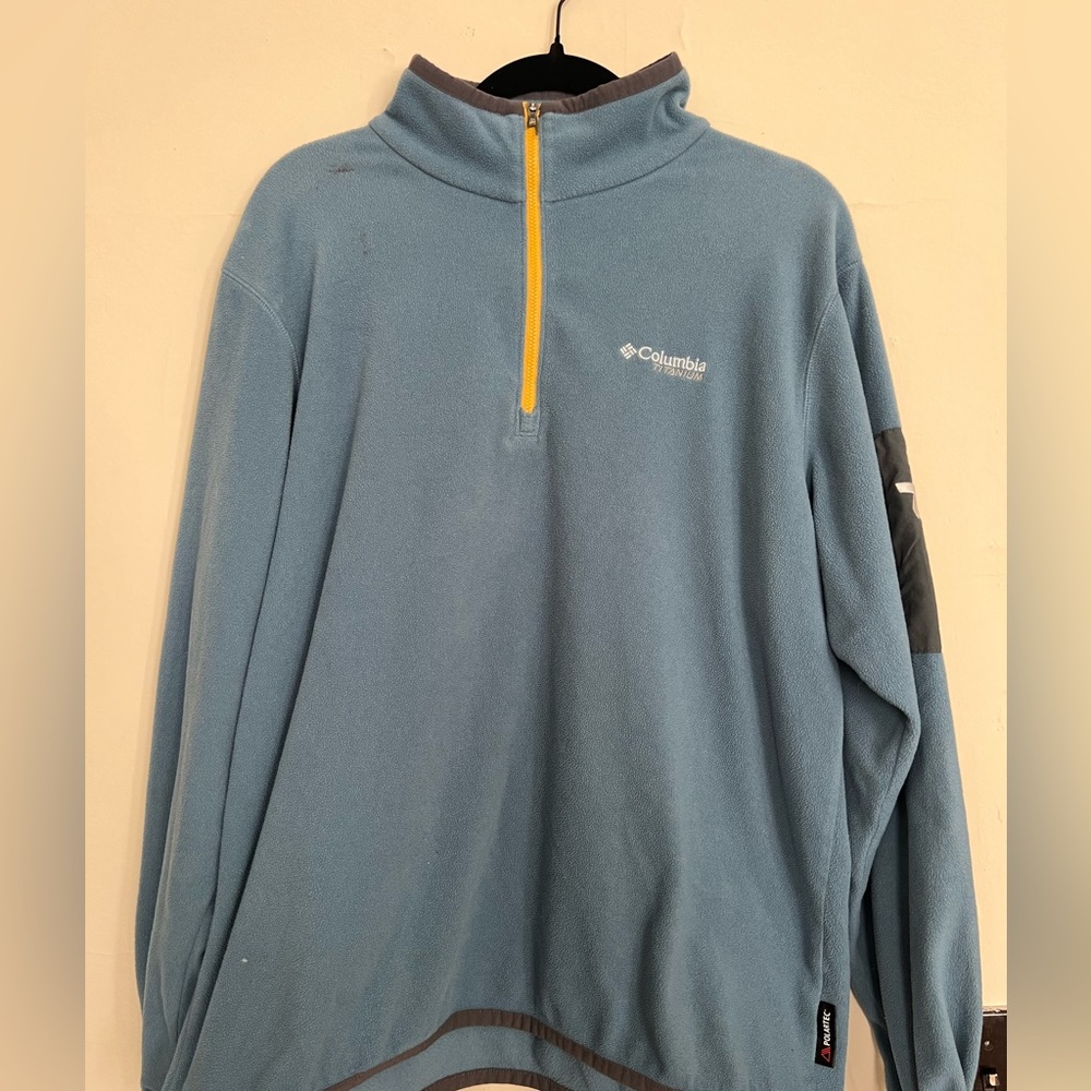 Large Columbia fleece.